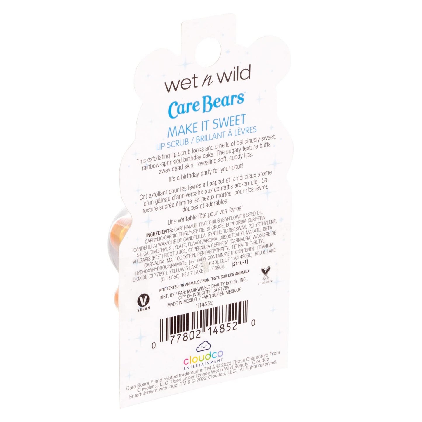 wet n wild Care Bears Lip Scrub Make It Sweet,1114852