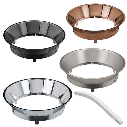 Commercial Electric 5 in. & 6 in. Integrated LED Color Selectable Recessed Downlight Trim Dimmable Ceiling Light w/4 Color Baffle Selections