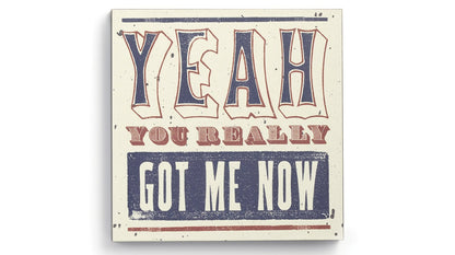 Lyricology You Really Got Me Box Decorative Sign