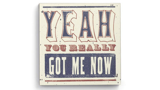 Lyricology You Really Got Me Box Decorative Sign