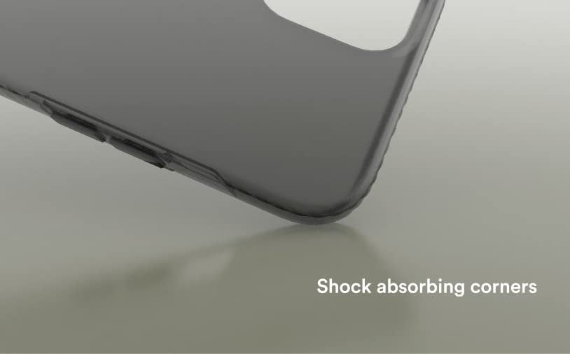 BodyGuardz Carve, Impact Resistant Case Compatible with The iPhone 12/12 Pro (Clear)