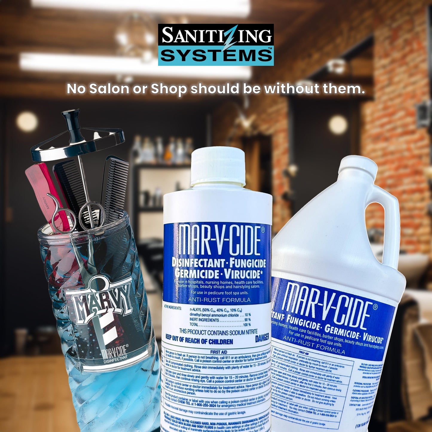 MAR-V-CIDE William Marvy Disinfectant Fungicide