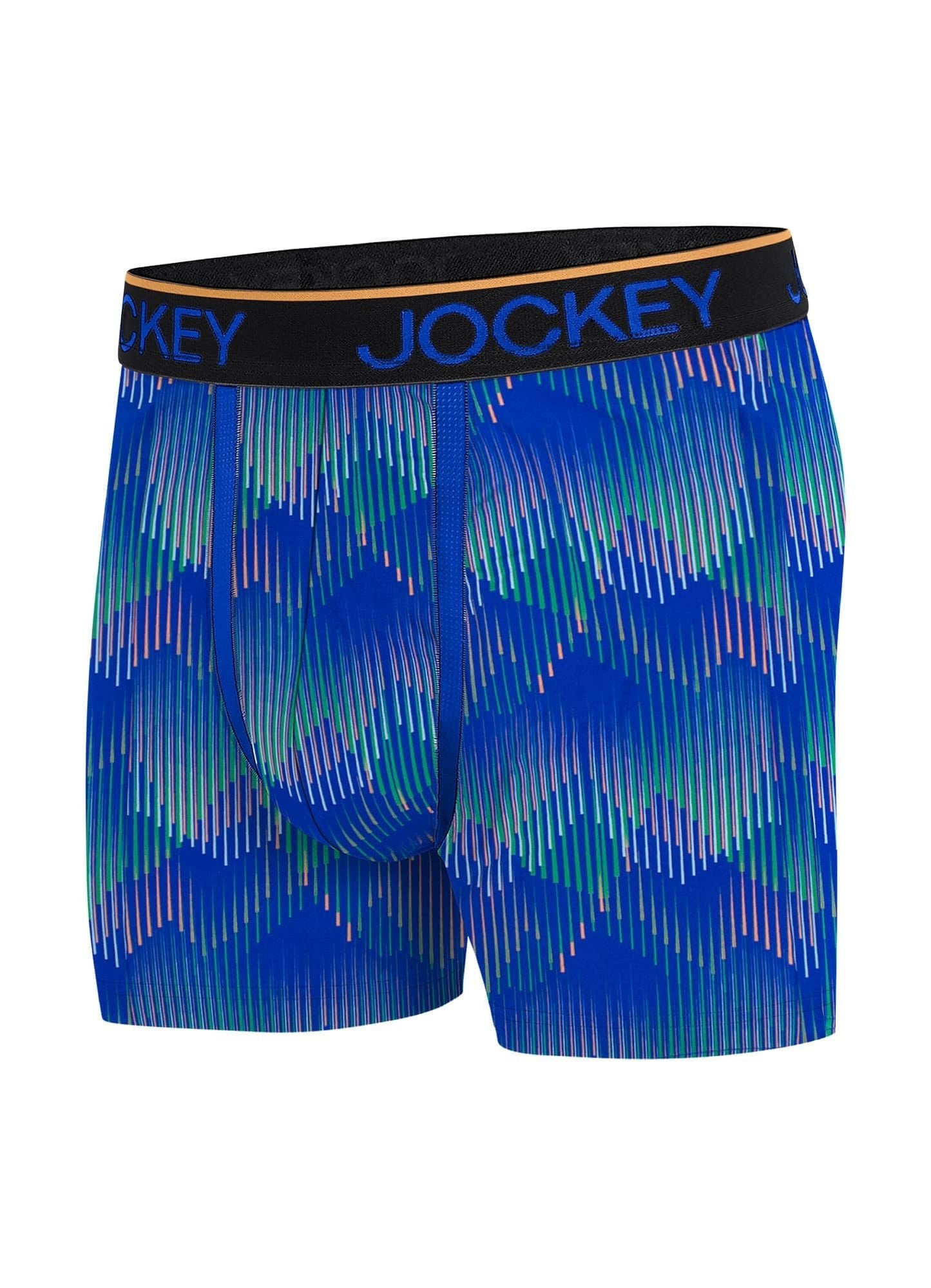 Jockey Men's Underwear Chafe Proof Pouch Microfiber 6" Boxer Brief