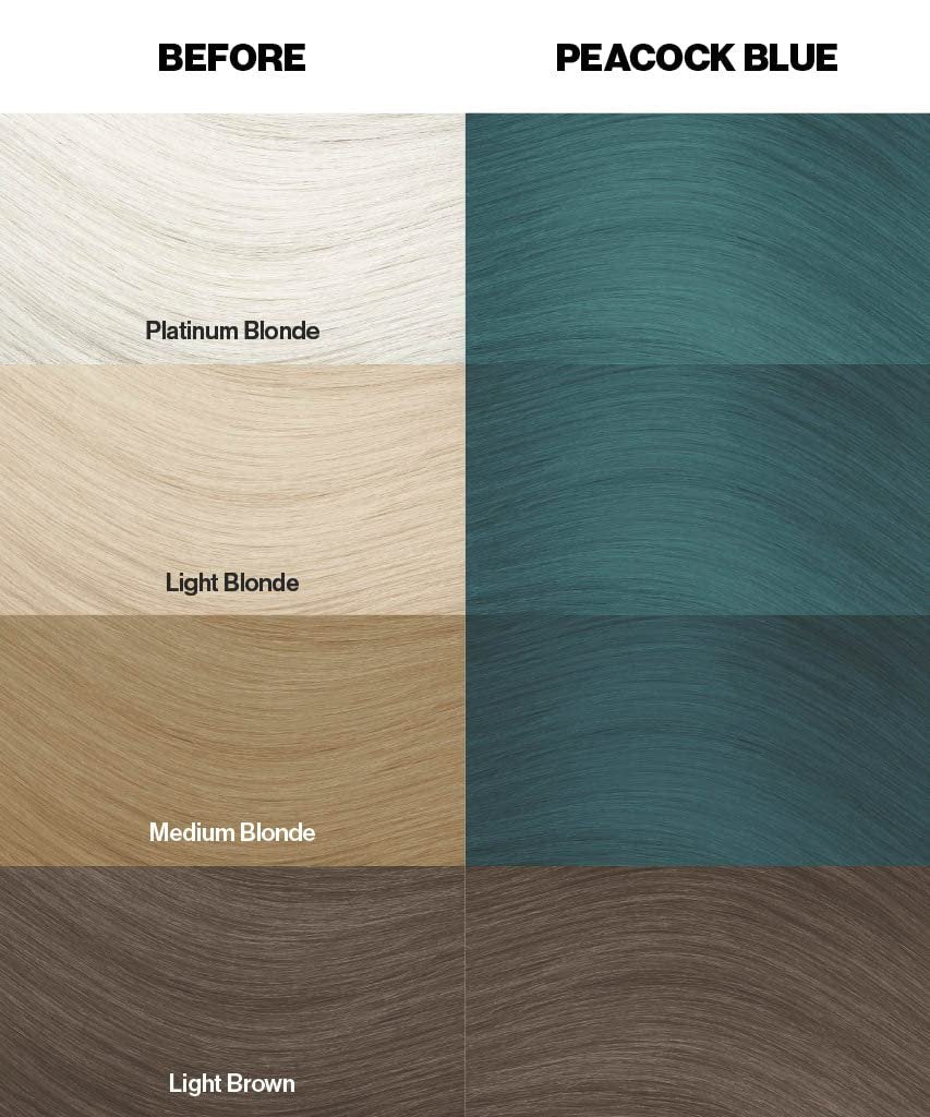 Crazy Color Peppermint Semi-Permanent Conditioning Hair Dye (150ml)