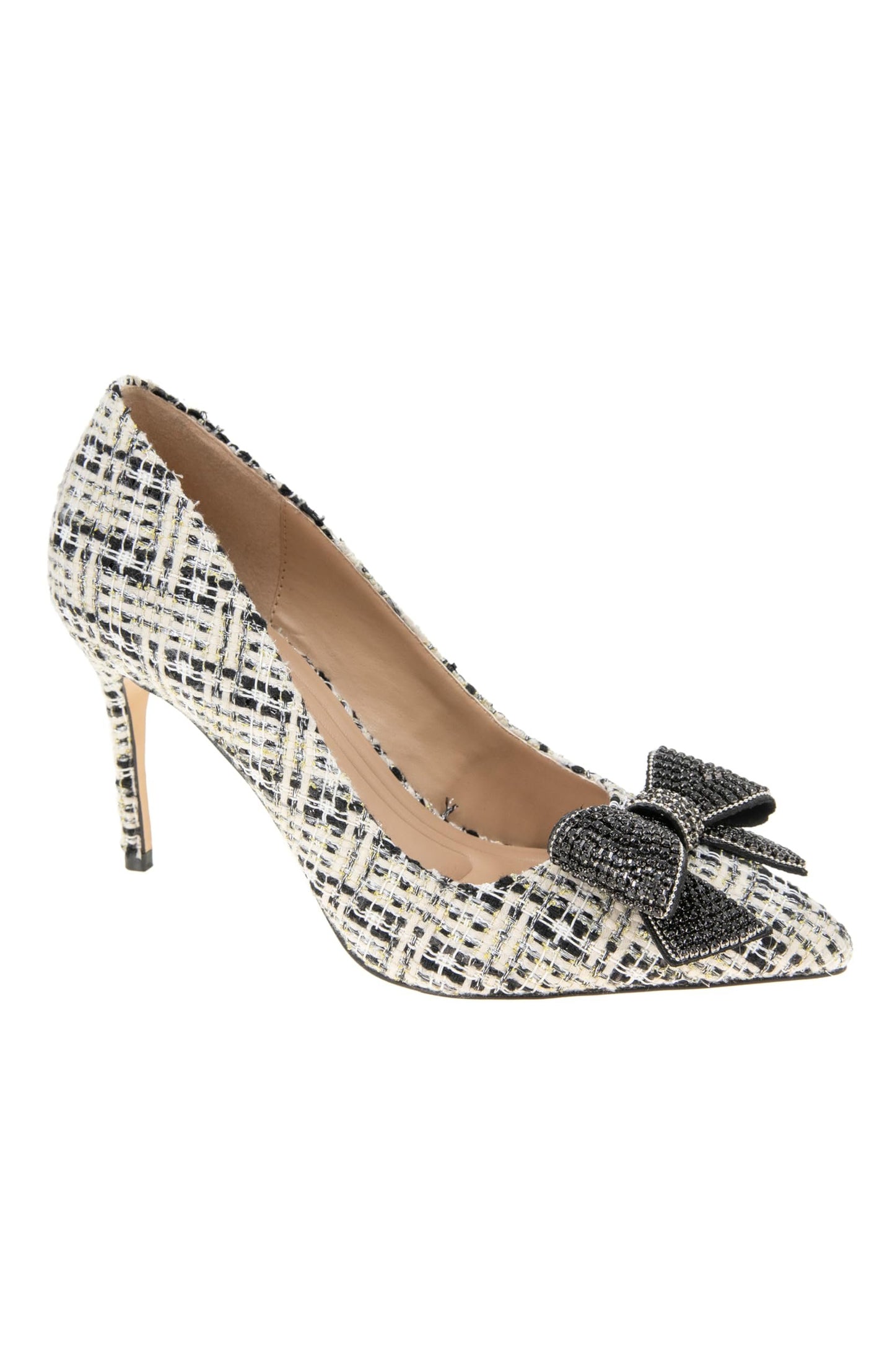 BCBGeneration Women's BISSHA-2 Pump, 10 Ivory Multi