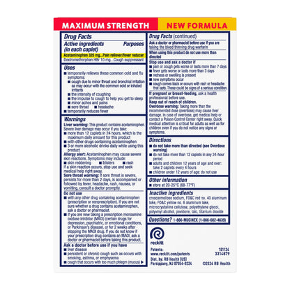 Mucinex Fast-Max Severe Congestion & Cough Medicine for Adults