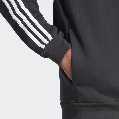 adidas Men's Essentials Fleece 3-Stripes Full-Zip