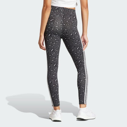 Essentials 3-Stripes Animal Print Leggings