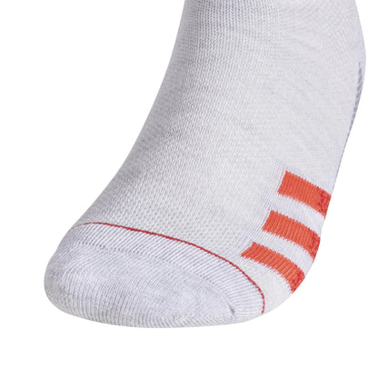 adidas Men's Superlite Stripe 3 Low Cut Socks (3-Pair)