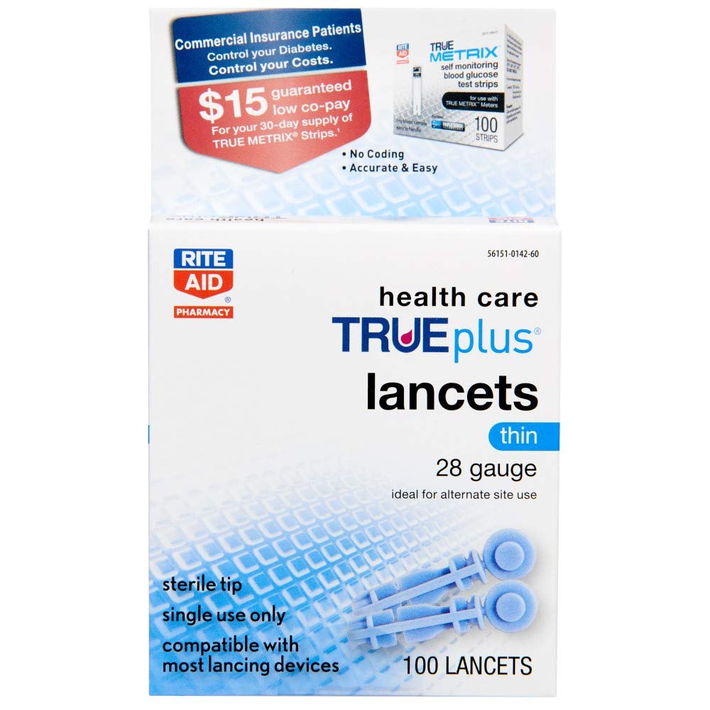 Rite Aid Lancets 28 Gauge, 100ct