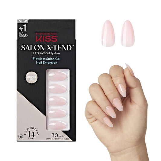 KISS Salon X-tend, Press-On Nails, Nail glue included