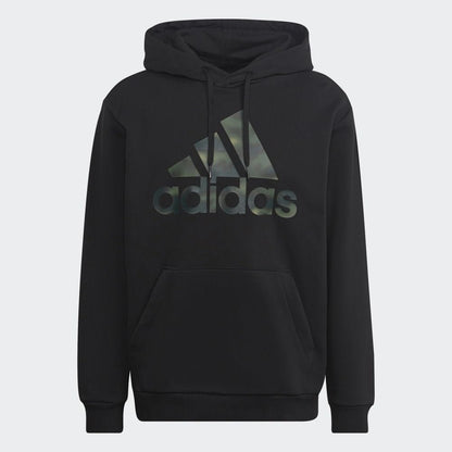 adidas Men's Essentials Camouflage Printed French Terry Hoodie