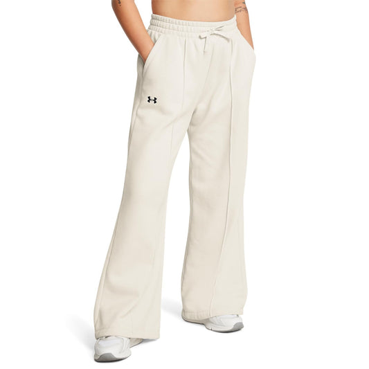 Under Armour 1386516-110-MD Rival Fleece Txtr Pant Summit White MD