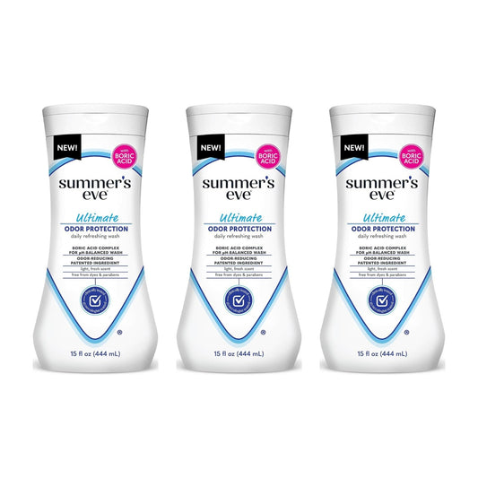 Summer's Eve Daily Refreshing Feminine Wash Removes Odor pH balanced fl oz