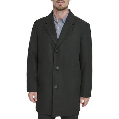 Dockers Men's Henry Wool Blend Top Coat (Regular and Big & Tall Sizes)