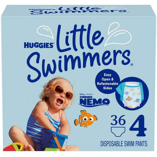 Huggies little swimmers printed swin pants baby