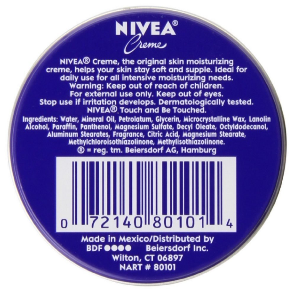 NIVEA Skin Creme 1 oz Pack of