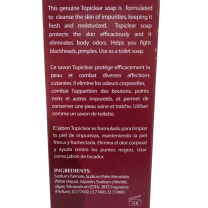 Topiclear Paris Exfoliating Soap