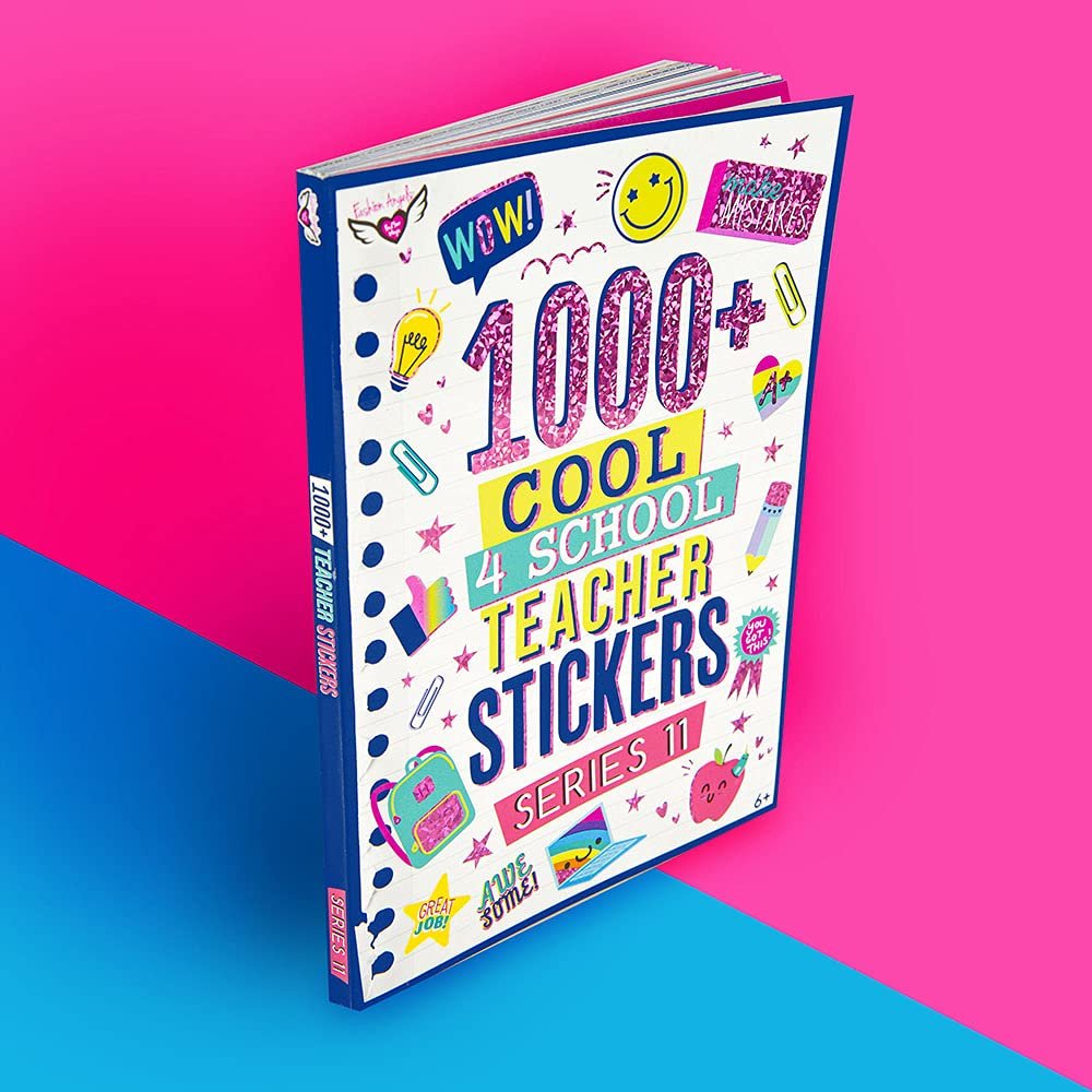 Fashion Angels 1000+ Teacher Sticker Series 11 (78048) 40 Pages of Stickers for Students and Teachers to Enjoy