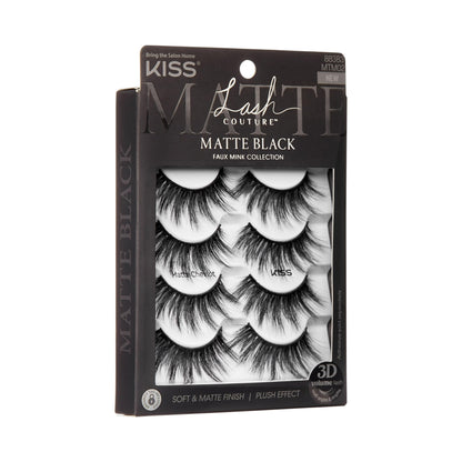 KISS Lash Couture 3D Matte False Eyelashes, 'Matte Twill