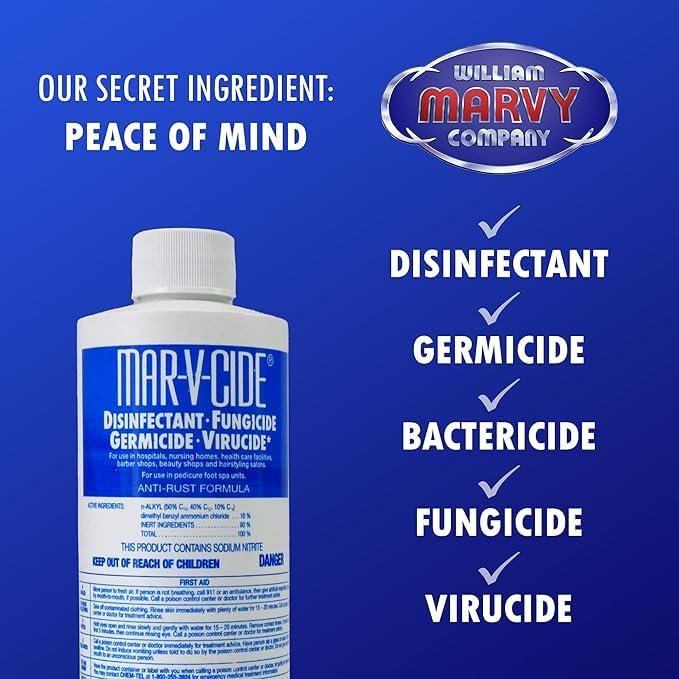 MAR-V-CIDE William Marvy Disinfectant Fungicide