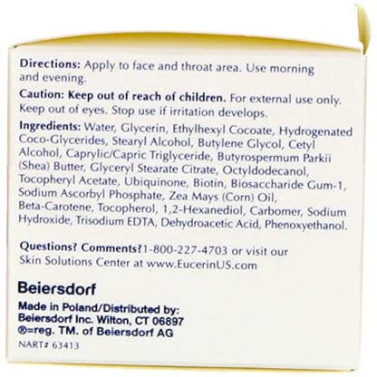 Eucerin Q10 Anti-Wrinkle Sensitive Skin Creme 1.7 oz (48 g)