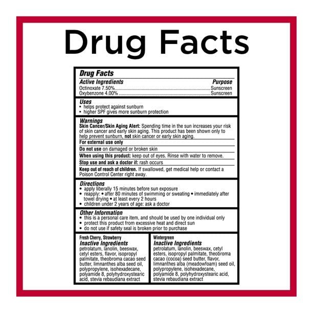 Carmex Moisturizing Lip Balm 3 Tubes Assorted Flavor - Fresh Cherry, Strawberry, Wintergreen (3 Pack)