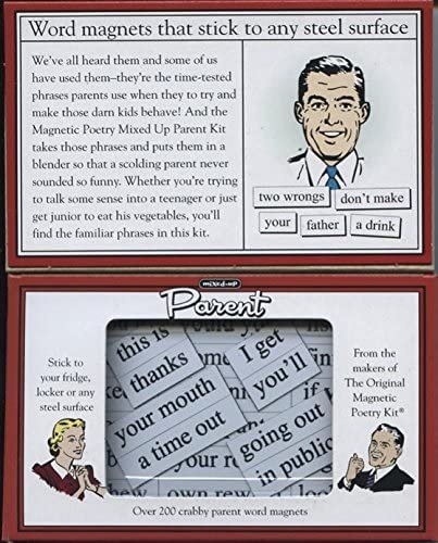 Mixed Up Parent-Magnetic Poetry