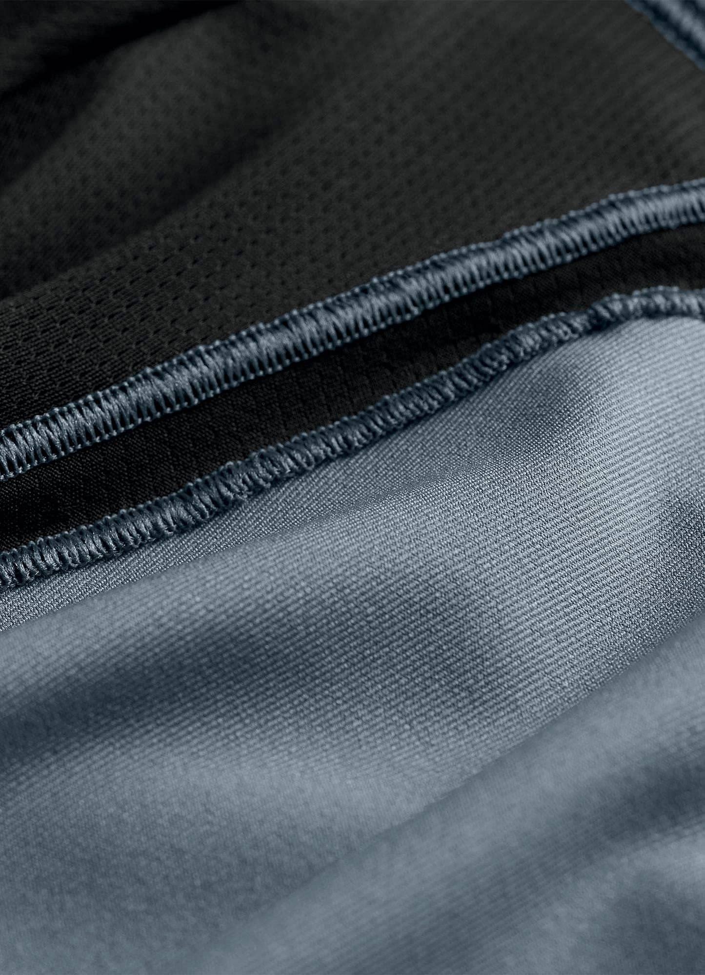 Jockey Men's Underwear Chafe Proof Pouch Microfiber 6" Boxer Brief - 3 Pack, Bright Aqua/Iron Grey/Blue Jay, L