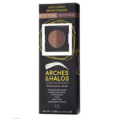 Arches & Halos Duo Luxury Brow Powder