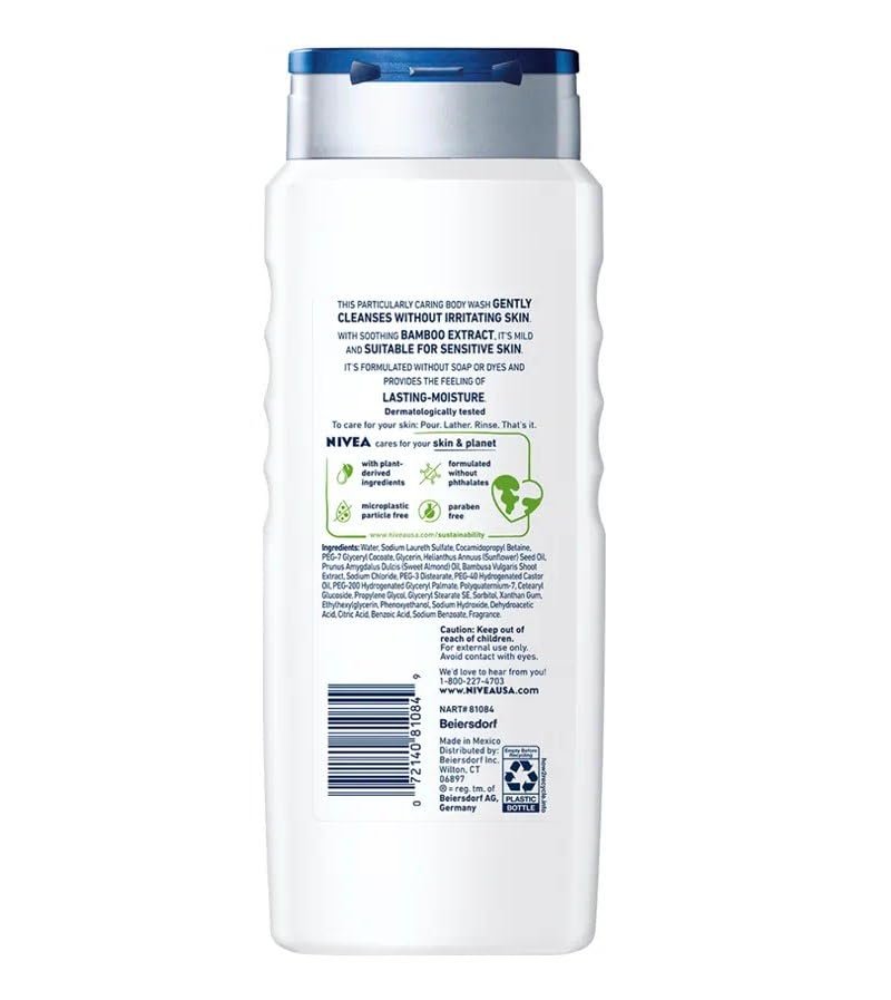Nivea Men Sensitive 3-in-1 Body Wash 16.9oz