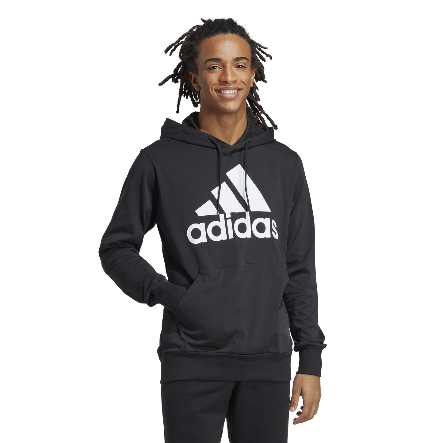 adidas Men's Essentials Logo Hoodie Legacy