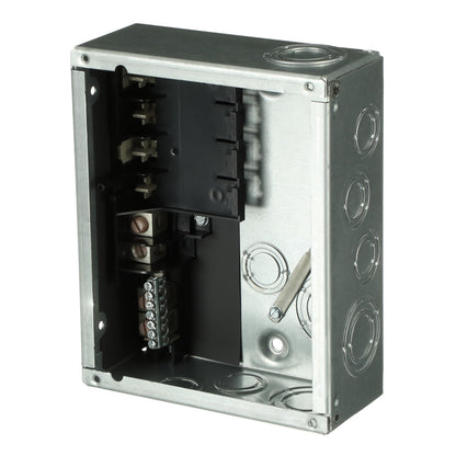 ABB PowerMark Plus 125 Amp 4-Space 8-Circuit Single-Phase Indoor Main Lug Circuit Breaker Panel