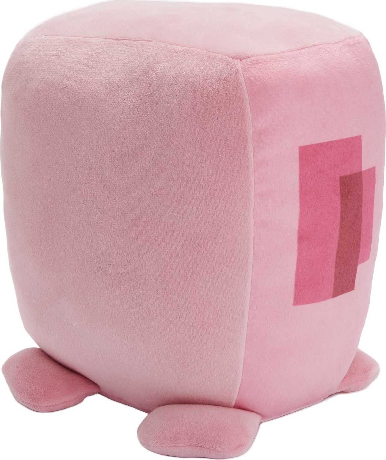 Mattel Minecraft Cuutopia 10-in Pig Plush Character, Soft Rounded Pillow Doll, Video Game-Inspired Collectible Toy Gift for Ages 3 Years & Older