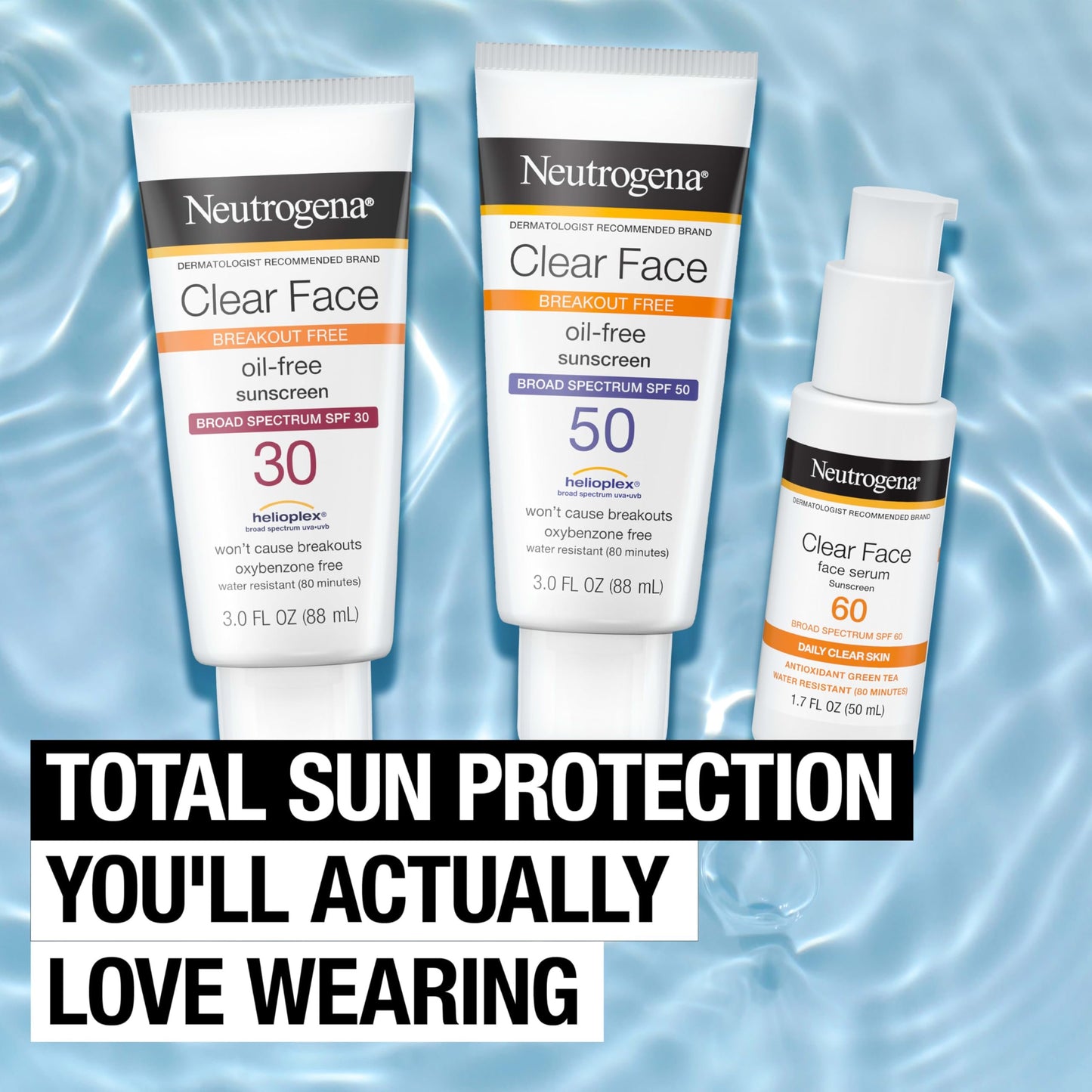 Neutrogena Face Sunscreen