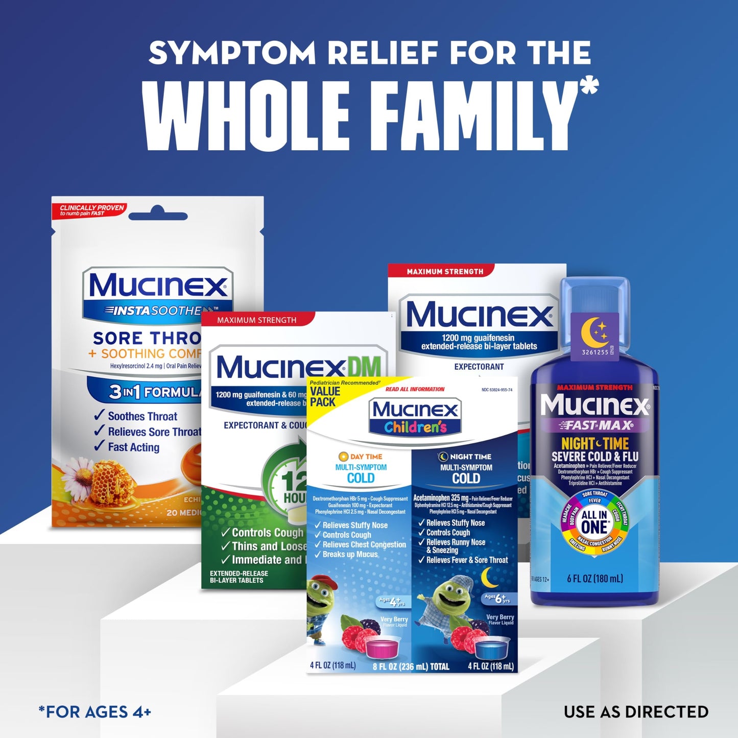 Mucinex Cold and Fever, Children's Multi-Symptom