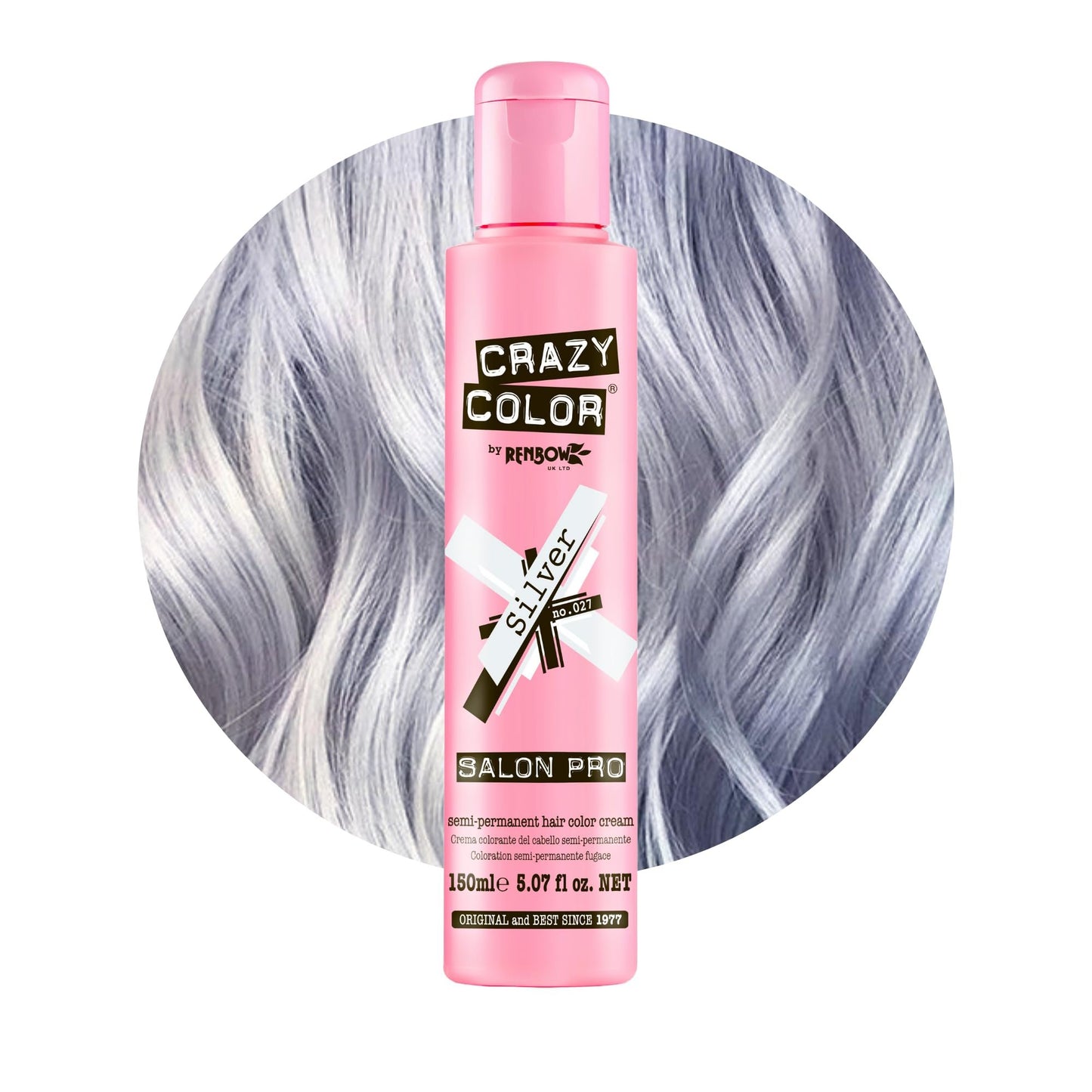 Crazy Color Peppermint Semi-Permanent Conditioning Hair Dye (150ml)