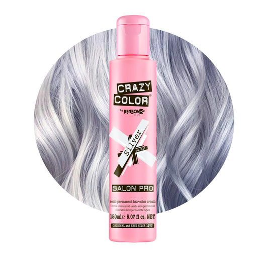 Crazy Color Peppermint Semi-Permanent Conditioning Hair Dye (150ml)