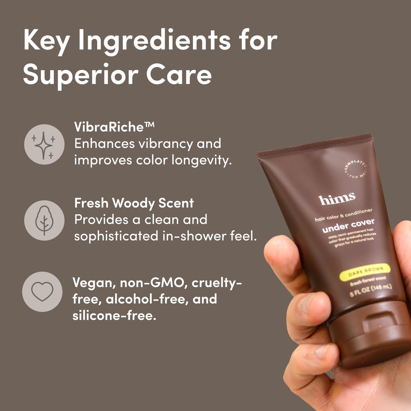 HIMS & HERS Under Cover Hair Color & Conditioner