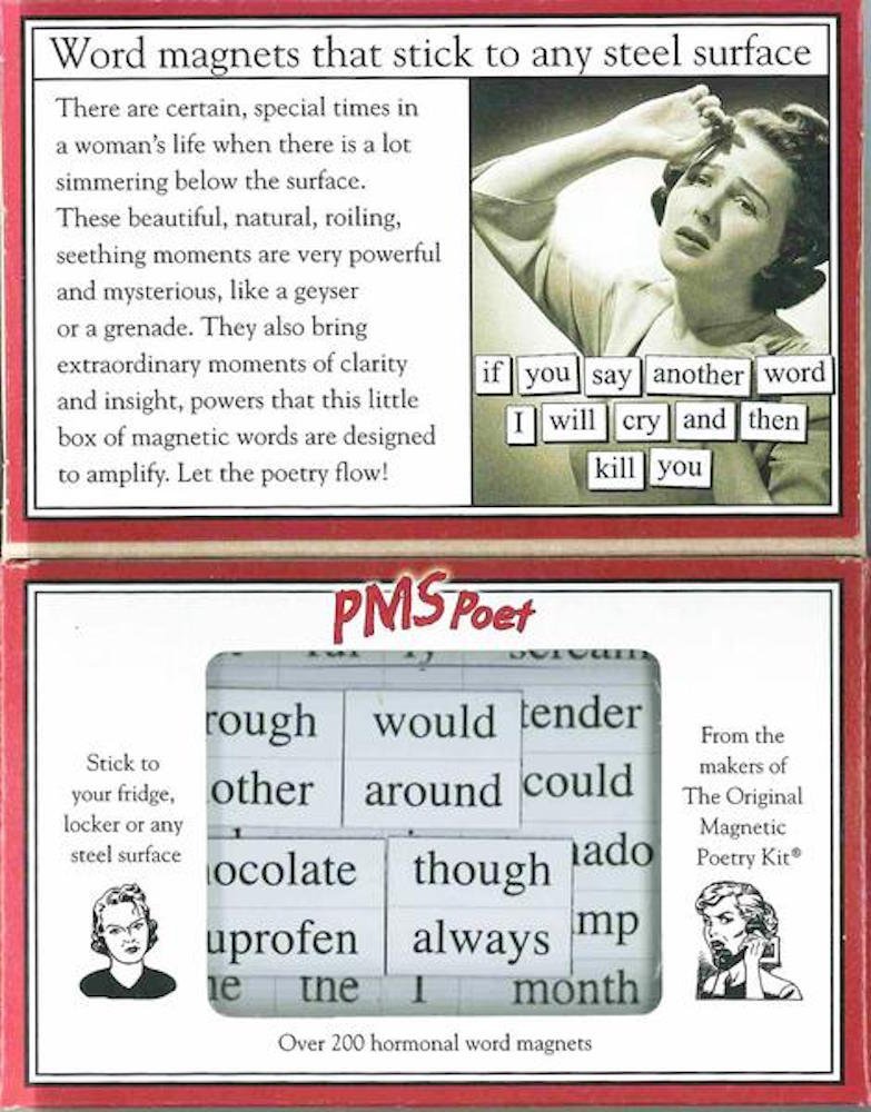 Magnetic Poetry - PMS Poet Kit - Words for Refrigerator - Write Poems and Letters on The Fridge - Made in The USA