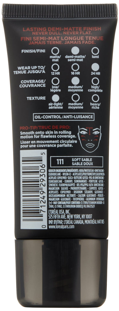 L'Oreal Paris L ' Oréal Paris Infallible Pro Matte Foundation 1 Fl Oz