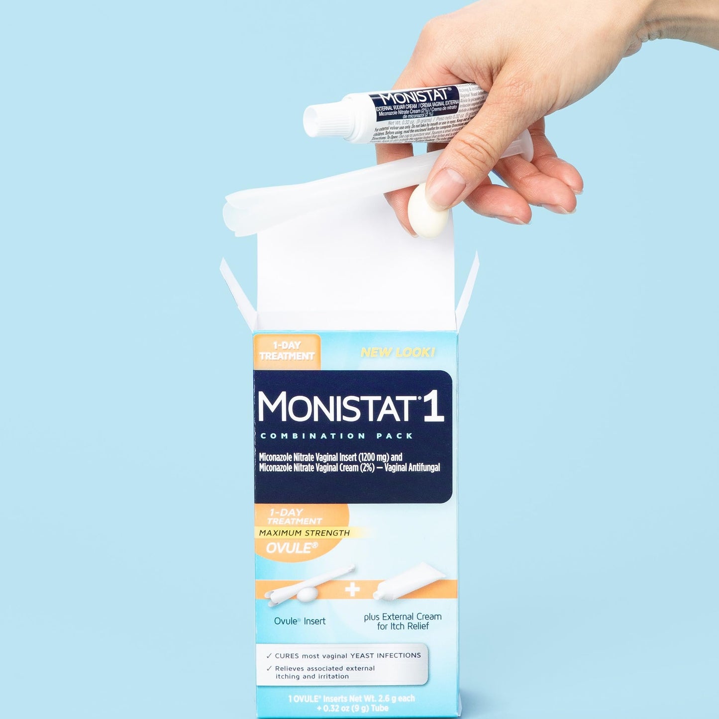 Monistat 1 Day Yeast Infection Treatment for Women