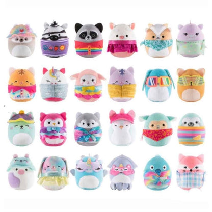 Squishville by Squishmallow - Series 5 - 1 Random Squishmallow Plus 1 Fashion Accessory per Egg (Colors Will Vary) (Two Pack)