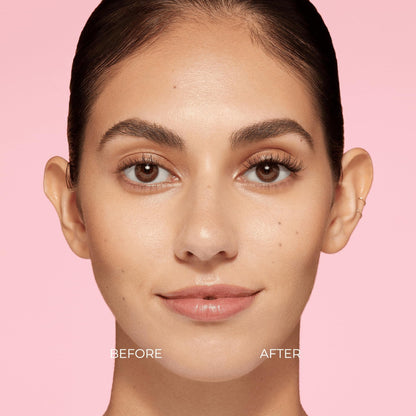 KISS imPRESS Falsies Press On Self Adhesive Eyelashes, 10mm-12mm Natural Volume Press On Lashes, Black, No Glue Needed, Invisible Band, 12 Lash Clusters - Classy