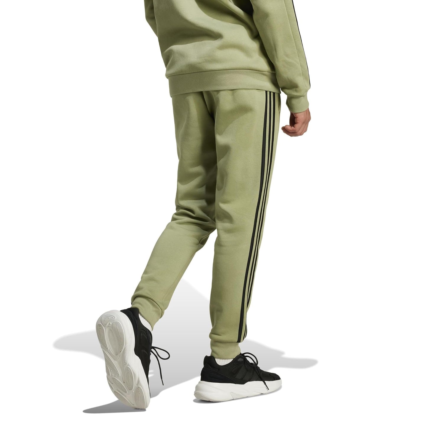 adidas Men’s Essentials Fleece Striped Joggers