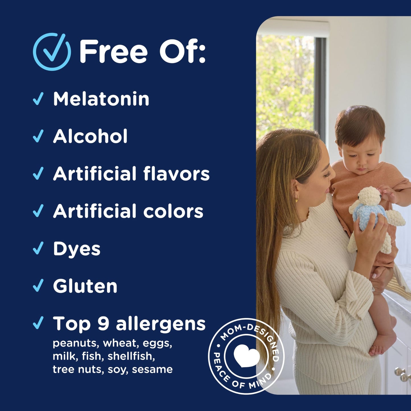 Mommy's Bliss Organic Baby Bedtime Drops + Overnight Immunity Support*, Promotes Restful Night, Melatonin Free, Age 4 Month+, 2 Fl Oz