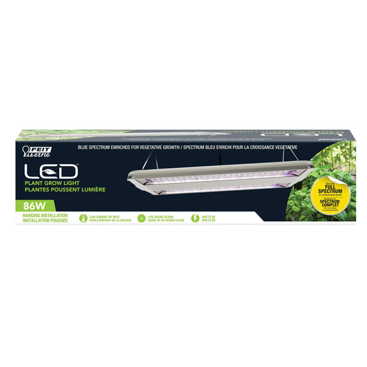 Feit Electric 80W LED Full Spectrum High Bay Grow Light (GLP14FS/HB/80W/LED), 14''