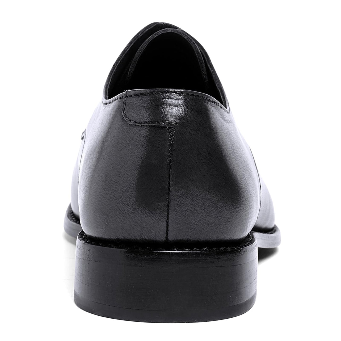 Anthony Veer Truman Derby Oxford Dress Shoes for Men | Lace-Up | Goodyear Welt Construction | Cushioned Footbed & Recraftable Leather Sole with Stacked Heel | Full Grain Calfskin Leather Upper