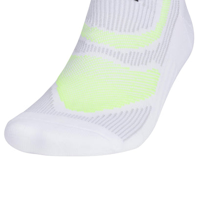 adidas Unisex Superlite Performance Tabbed No Show Running Socks with achilles protection (2-Pair)