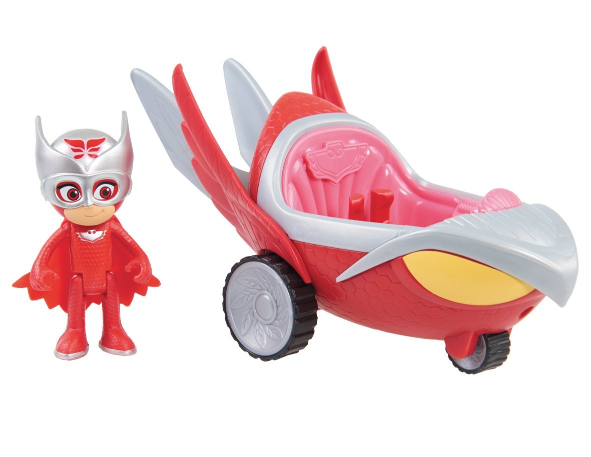PJ Masks Turbo Blast Vehicles - Owl Glider & Owlette Figure